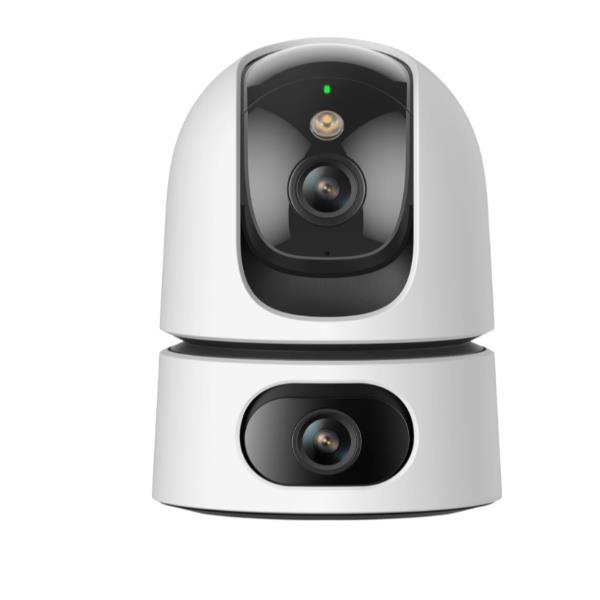 CAMERA DOME 5MP+5MP PTZ SIRENA FARO 3.6MM/IR15/MSD/WIFI6/FC/IMOU SENSE