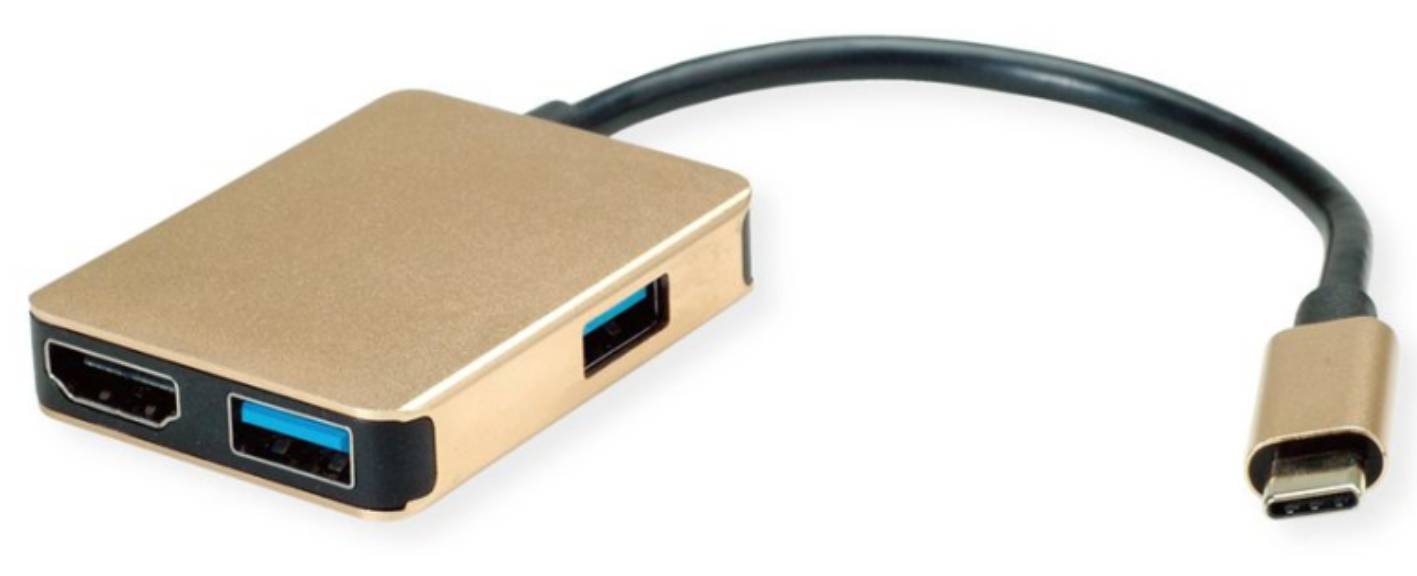 DOCKING STATION TYPE C 4IN1 1*HDMI 4K/2*USB 3.2/1*USB C PD