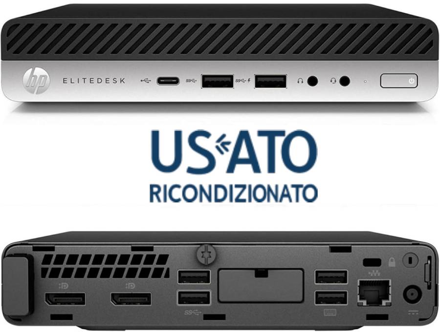 PC REF I5 8GB 256GB SSD DM W11P I5-9500T 800 G5 MINI