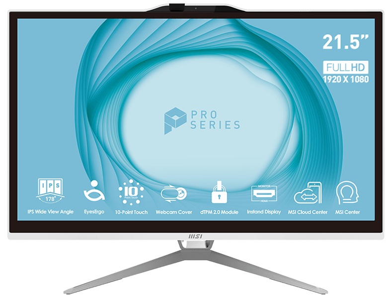 AIO 21,5 PEN 4GB 128GB WH W11P TCH …