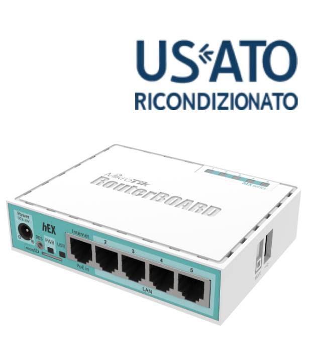 ROUTER REF MIKROTIK RB750GR3 CABLAT GIGABIT ETH 5P 10/100/1000S