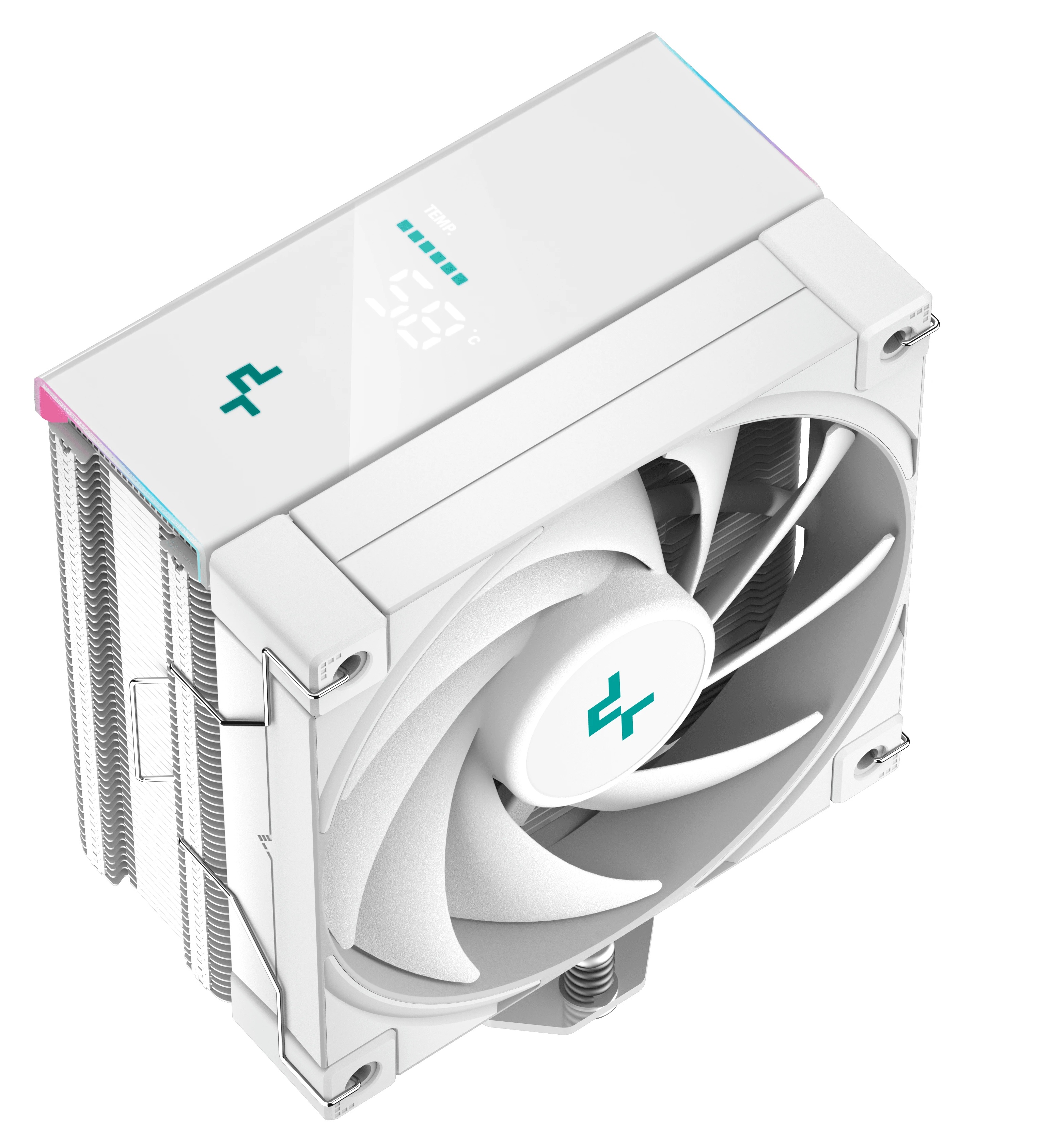 DISSIPATORE ARIA DEEPCOOL AK400 WH LGA 1151>1700 AMD AM4>AM5 RGB