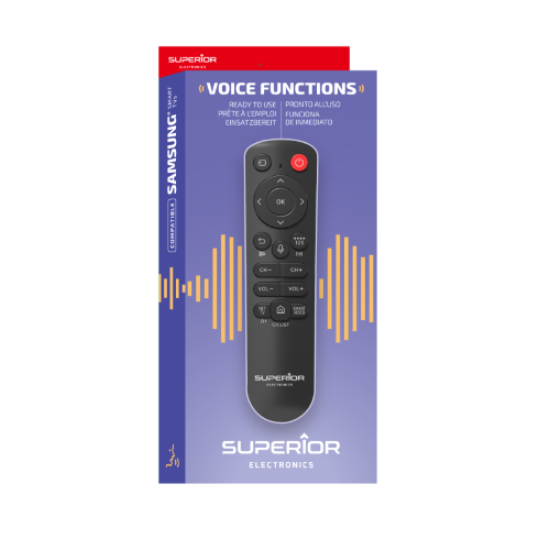 SUPERIOR TELECOMANDO UNIVERSALE SAM CON COMANDI VOCALI SAMSUNG