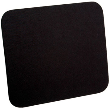 TAPPETINO MOUSE PAD NYLON NERO 250*215*5MM