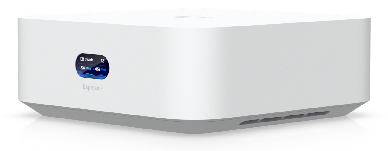 UBIQUITI UX7-EU UNIFI GATEWAY WI-FI 7 1 PORTA LAN x 2.5Gbe RJ45 1 PORTA WAN x1 1Gbe RJ45