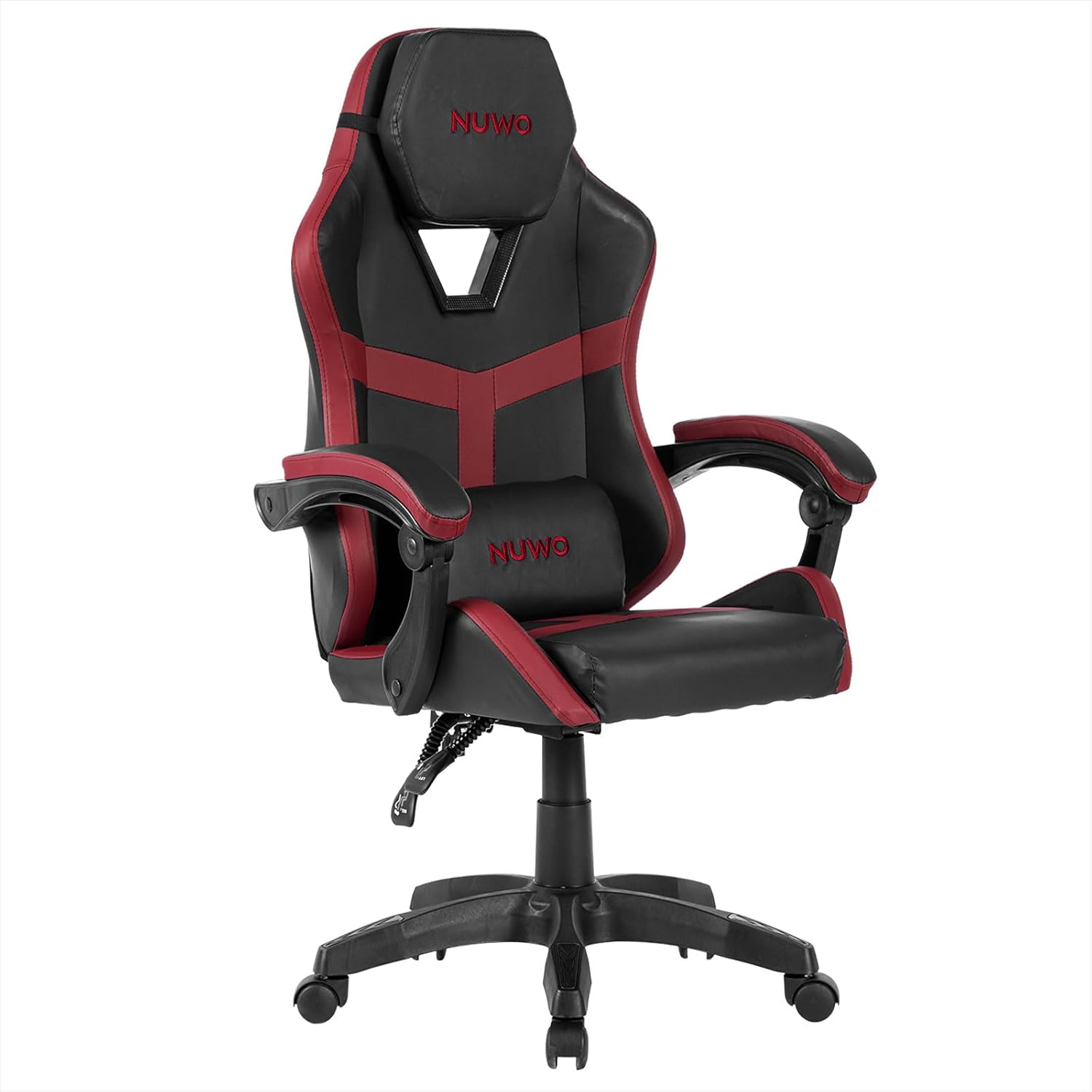POLTRONA GAMING NUWO ODIN ROSSO BRACCIOLO IMBOT.GIREVOLE 360? …