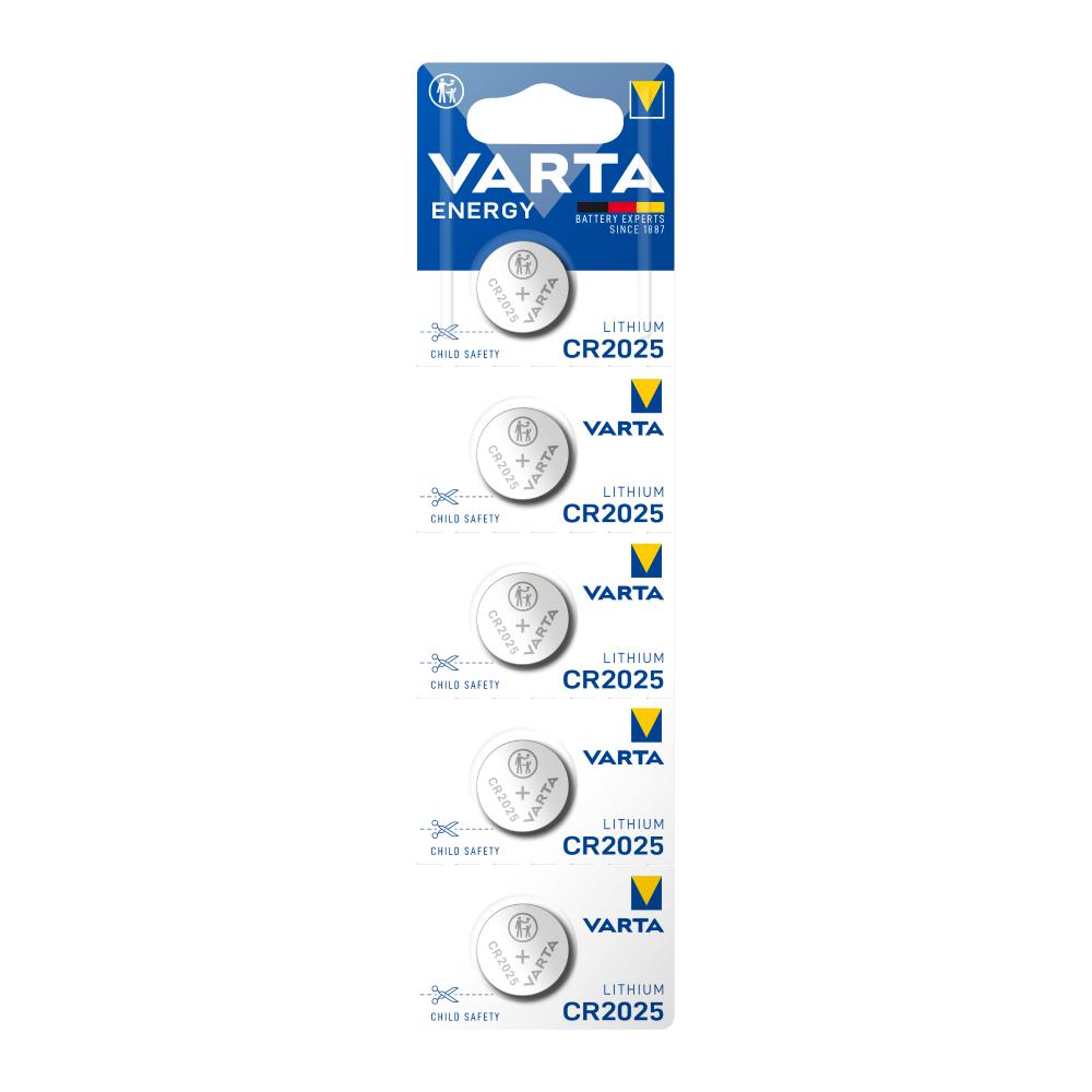 BATTERIA CR2025 LITIO 3V ENERGY CONF.BLISTER 5PZ