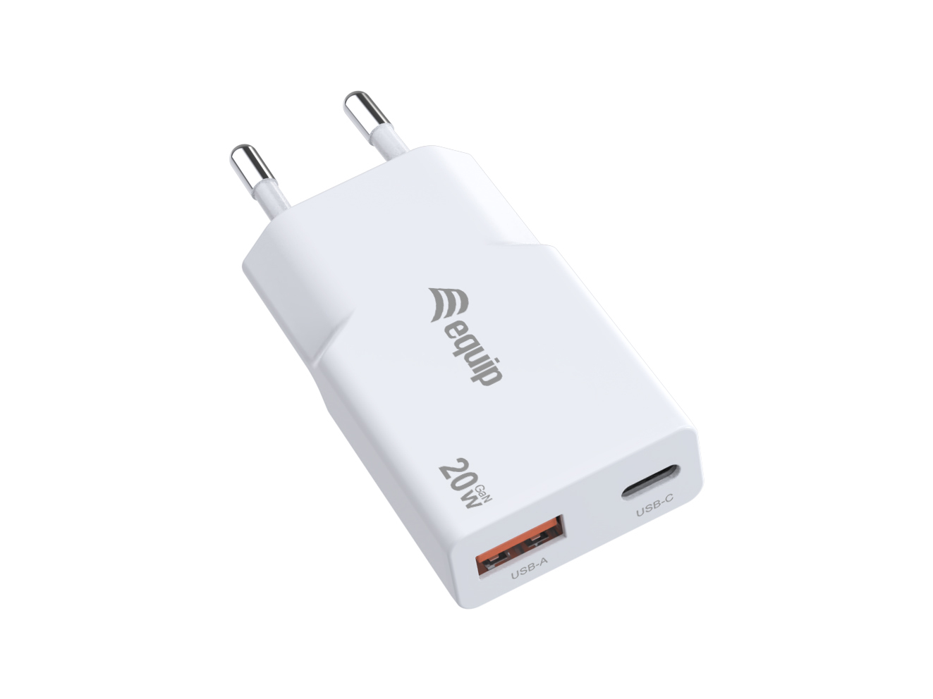 ALIMENTATORE 20W GAN 2 PORTE SLIM W 1*USB …
