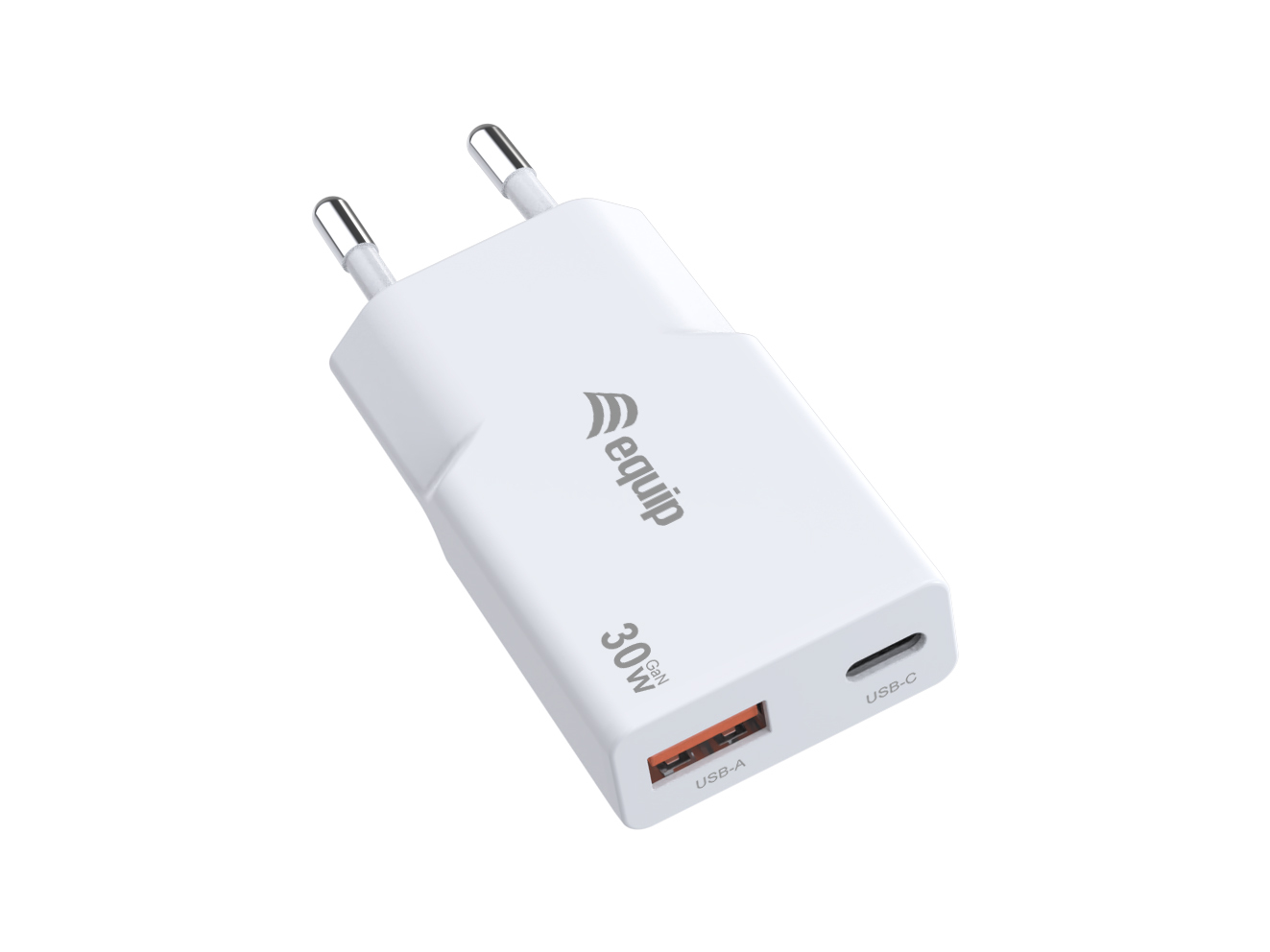 ALIMENTATORE 30W GAN 2 PORTE SLIM W 1*USB …