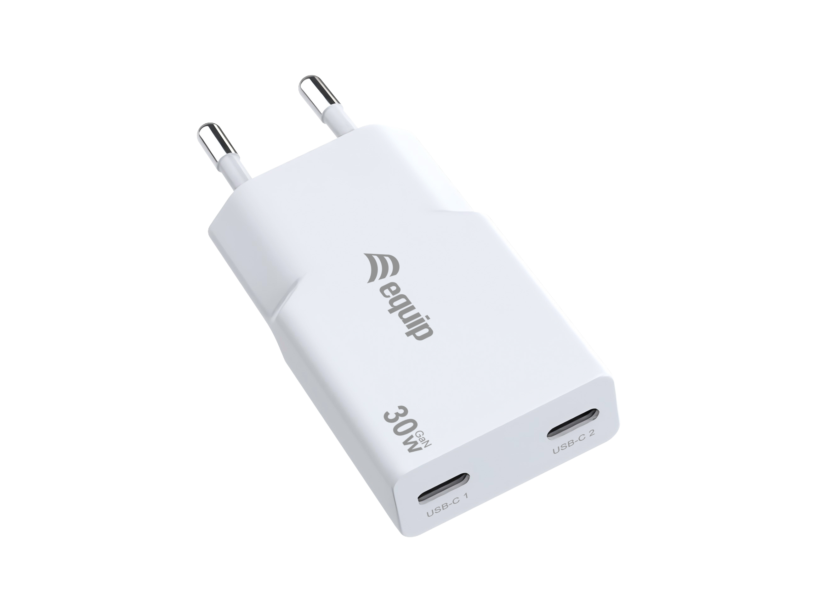 ALIMENTATORE 30W GAN 2 PORTE SLIM W 2*USB …