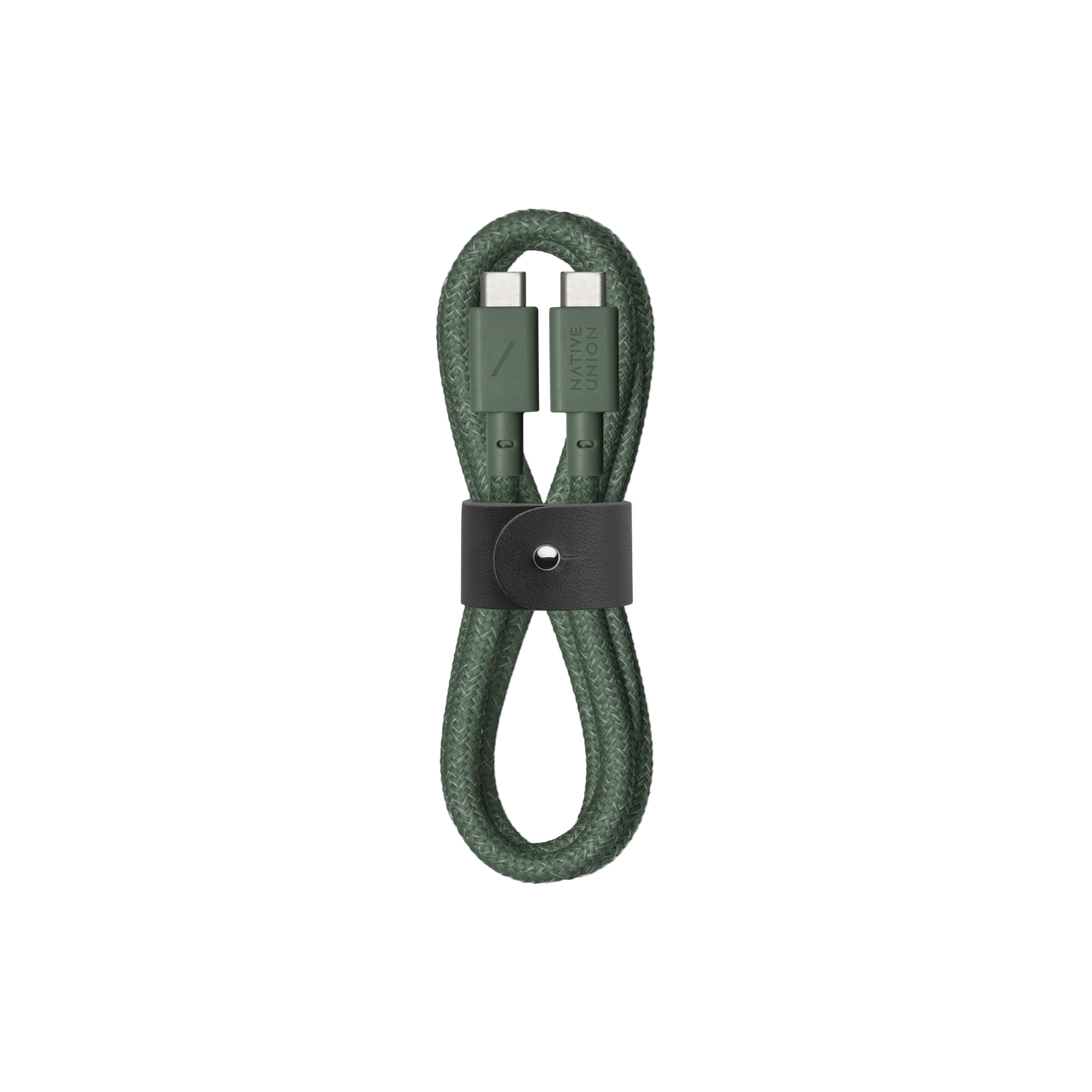 BELT CABLE-TYPE-C-C SLATEGREEN 1.2M USB-C TO USB-C