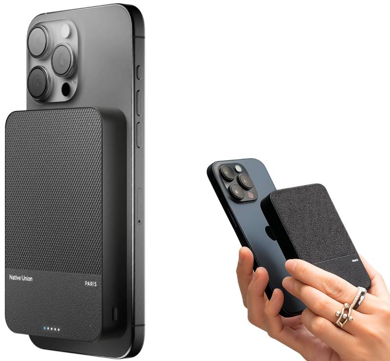POWER BANK 10000MAH RECLASSIC BLACK USB-C NATIVE UNION MAGSAFE BLACK
