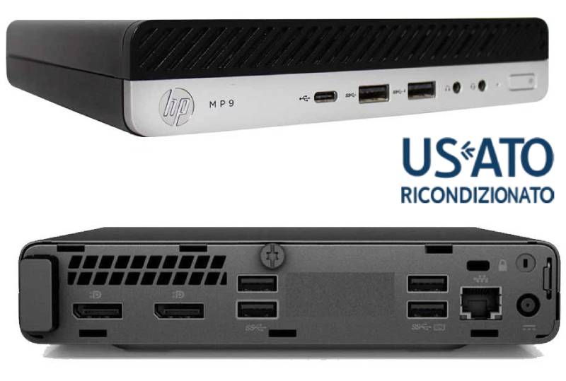 PC REF I5 8GB 256GB SSD DM W11P I5-9X00T 600 G4 TINY-MINI