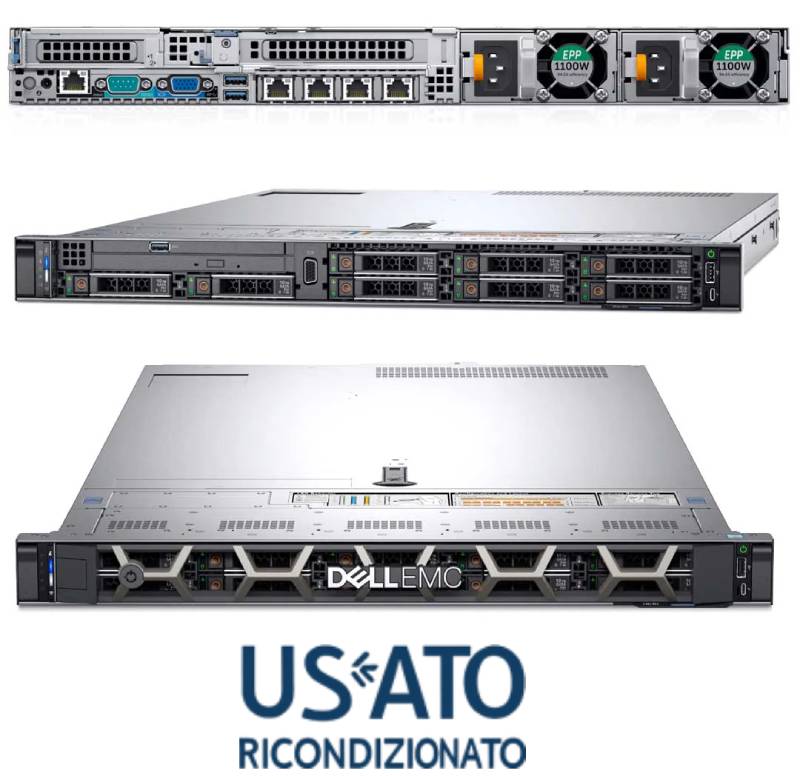 SERVER REF DELL R640 2X GOLD 6138 2X960GB SSD ENT. 64GB H730 M. 8SFF