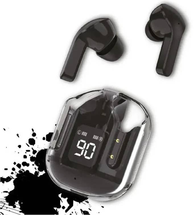 AURICOLARI BLUETOOTH 5.3 USBC DISP IPX4 NERO BATT.300MAH …