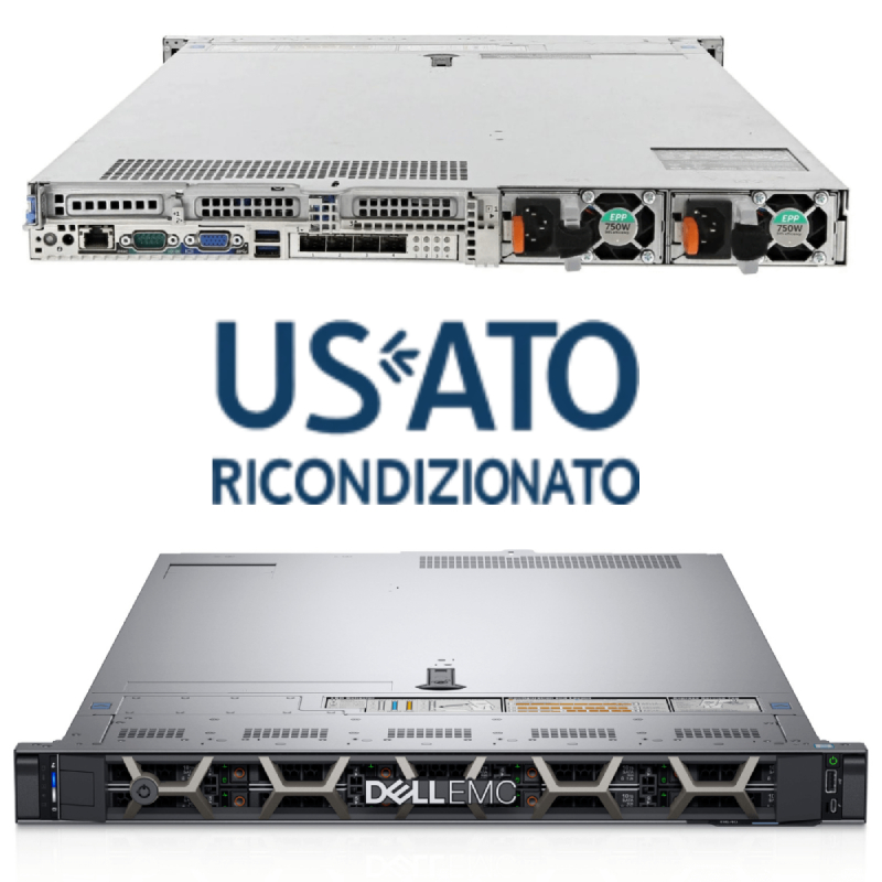SERVER REF DELL R640 2X GOLD 6138 2X3TB SAS ENT. 64GB H730 M. 4XLFF