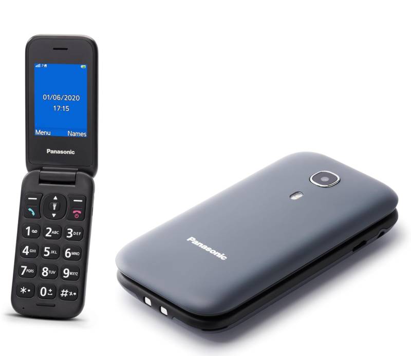 TELEFONO CELLULARE SENIOR TU400EXC 2,4FUNZIONE SOS FOTOC 0,3MP GREY
