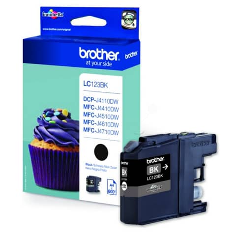 Brother - Cartuccia - Nero - LC123BK - …