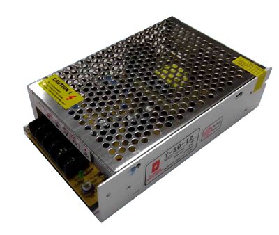 ALIMENTATORE 7022 STABILIZZATO 120 WATT CON TRIMMER 12V