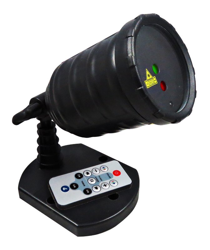 PROIETTORE FARO LED GARDEN LASER MULTICOLORE (GLASER 150)