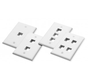 PLACCA 503 BIANCA PER 3 KEYSTONE (NW-FP503-3WH)