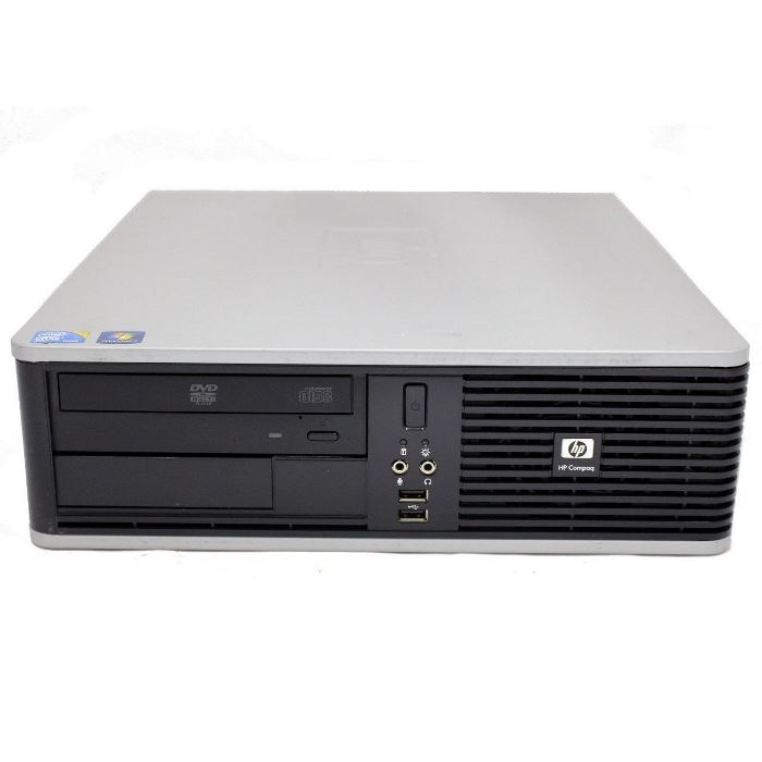 PC DC7900 SFF INTEL CORE2 DUO E8400 2GB 80GB DVD NO BOX WINDOWS VISTA - RICONDIZIONATO - - GRADO C - NO ALIMENTATORE