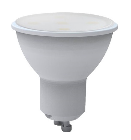 LAMPADA LED FARETTO GU10 5W 3000K LUCE CALDA 450L (GU10-315100C)