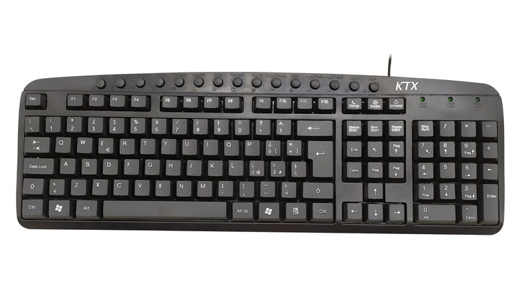 TASTIERA KB-2105U USB MULTIMEDIALE NERA