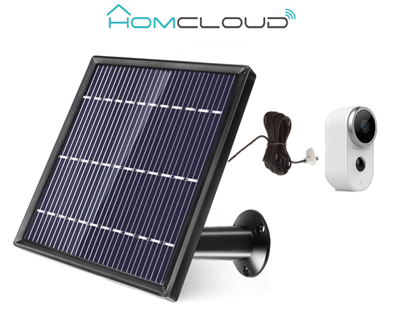 PANNELLO SOLARE CON MICRO USB PER TELECAMERA FREE4
