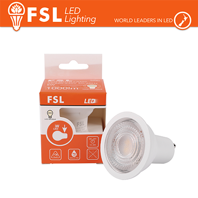 LAMPADA LED GU10 6W 3000K (FLGU10B6W30K38)