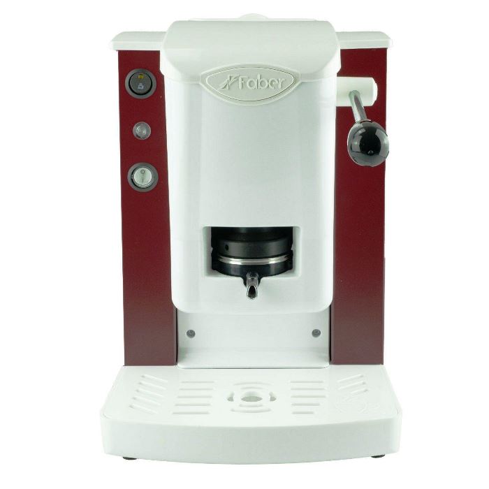 MACCHINA DA CAFFE' A CIALDE SLOT PLAST BORGOGNA/BIANCO