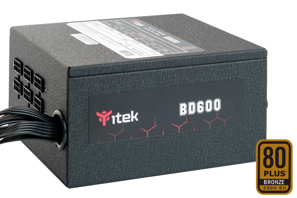 ALIMENTATORE BD600 600 WATT (ITPSEBD600) 80 PLUS EU …