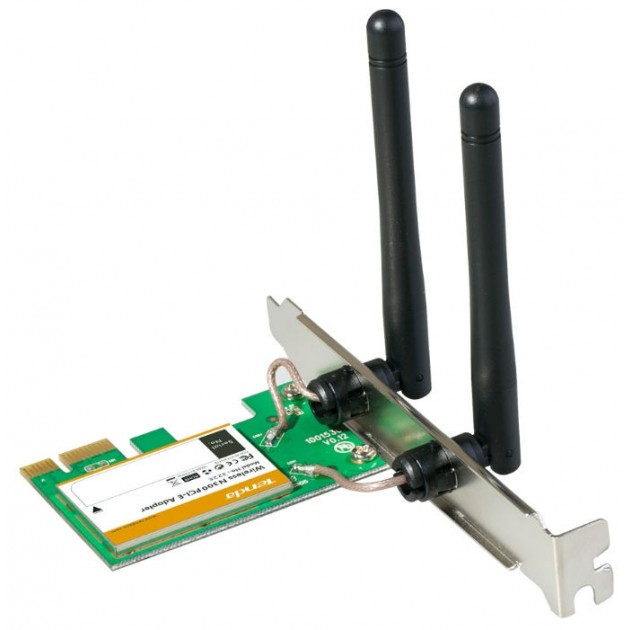 SCHEDA DI RETE WIRELESS 300MBPS PCI-E NT-W322E