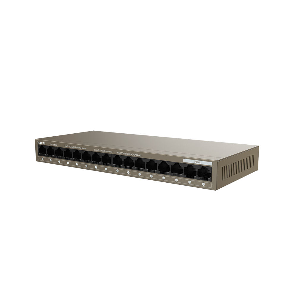 SWITCH RETE 16 PORTE 10/100/1000 TEG1016M BUSINESS