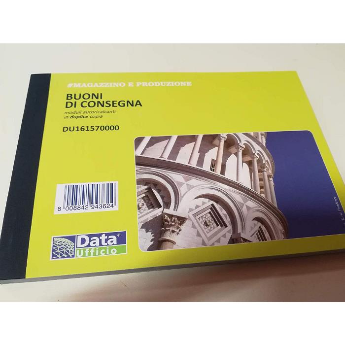 BLOCCHETTO BUONI DI CONSEGNA (DU161570000) 2 COPIE A6 …