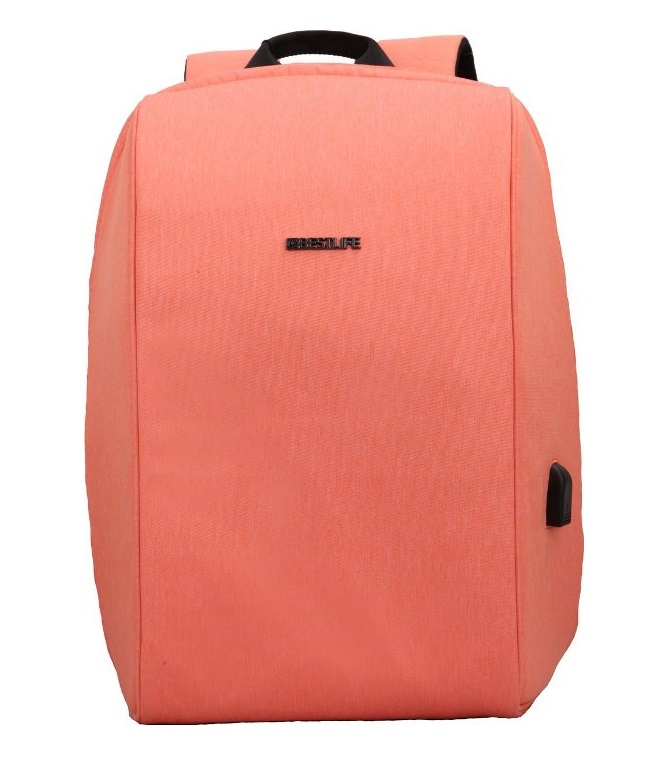 BORSA ZAINO BL-BB-3456PI CON RICARICA USB ARANCIO