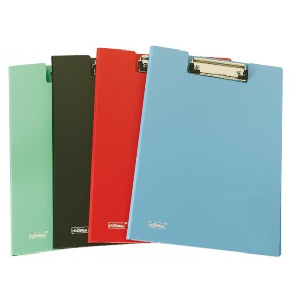 CARTELLINE PORTABLOCCO A4 CON MOLLA - COLORI ASSORTITI