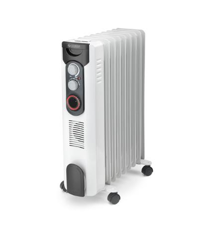 RADIATORE AD OLIO CALDORAD 9TT STUFETTA ELETTRICA - INTERNO 2000W - BIANCO