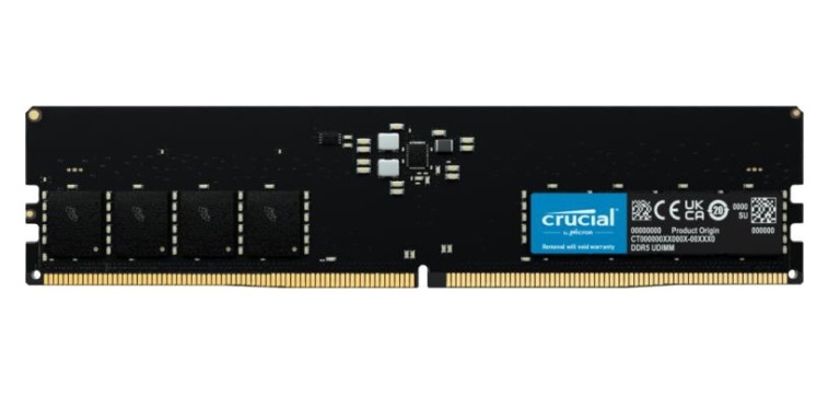 MEMORIA DDR5 32 GB PC4800 MHZ (1X32) (CT32G48C40U5)