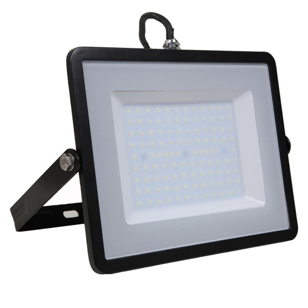 LAMPADA LED FARO 100W PROIETTORE SMD SAMSUNG CHIP G2 CORPO NERO 4000K (21413)