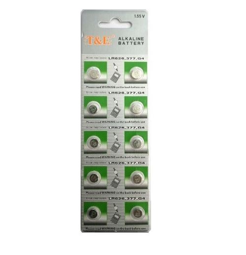 BATTERIE BOTTONE MINI 1.55V AG4 LR626 377 G4 …