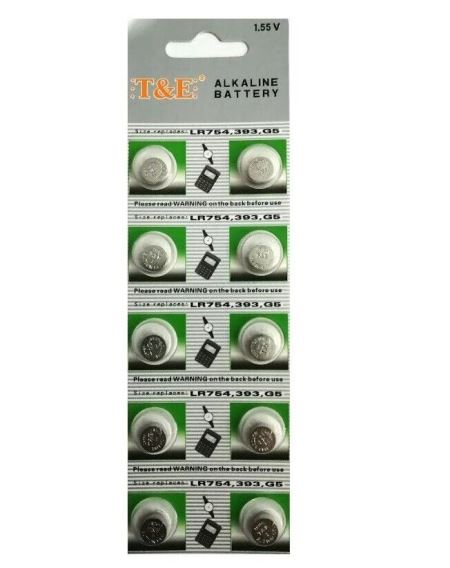 BATTERIE BOTTONE MINI 1.55V AG8 LR1120 391 G8 …