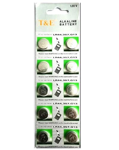 BATTERIE BOTTONE MINI 1.55V AG13 LR44 357 G13 …