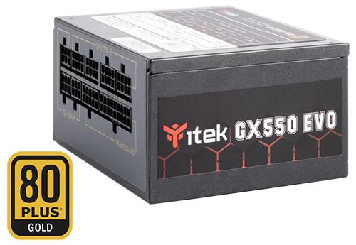 ALIMENTATORE GXF550 EVO 550 WATT (ITPSEGX550) 80 PLUS …