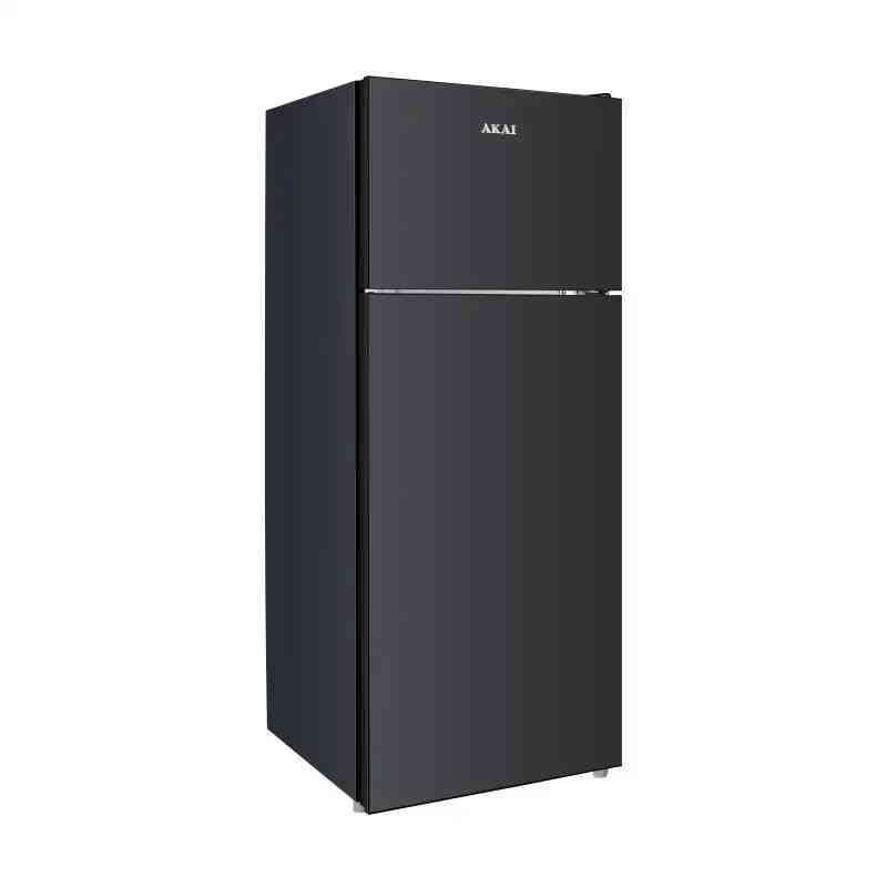 FRIGORIFERO DOPPIA PORTA GLASS242KBL 208LT NERO