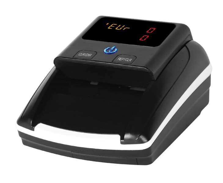 VERIFICA BANCONOTE BANKNOTE DETECTOR CONTROLLO RAPIDO - NERO (AL-130)