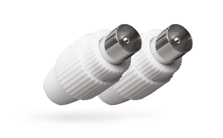 COPPIA DI CONNETTORI MASCHIO PER TV ANTENNA (RDM …