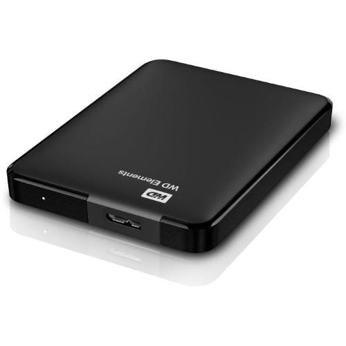 WD Elements Portable WDBHJS0060BBK - HDD - 6 TB - esterno (portatile) - USB 3.1 Gen 1 - nero