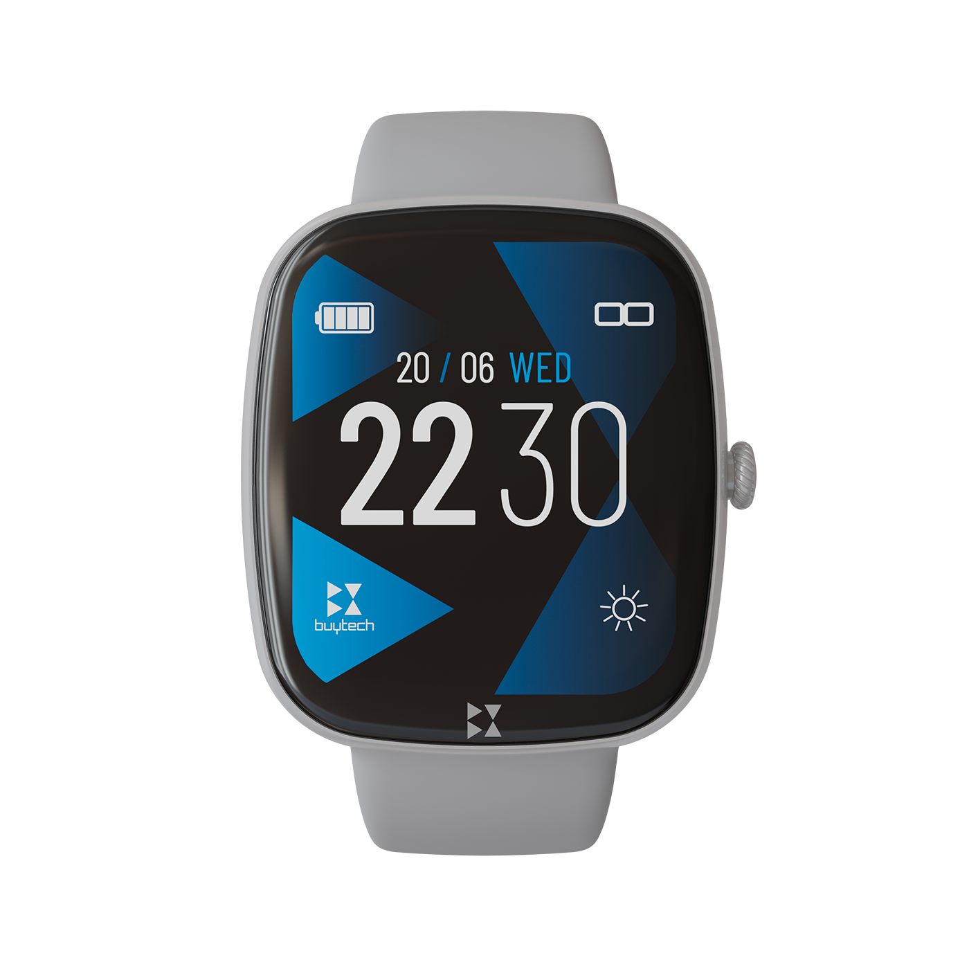 SMARTWATCH BUYTECH BY-GAMMA-GY CASSA GRIGIA CINTURINO SILICONE