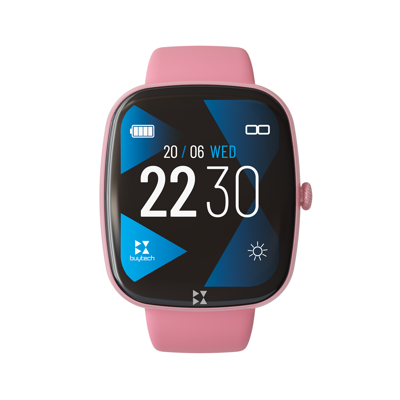 SMARTWATCH BUYTECH BY-GAMMA-PK CASSA ROSA CINTURINO SILICONE